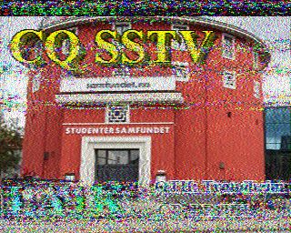 SSTV image