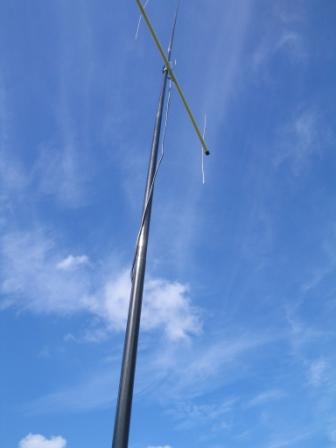 The SOTA Beam, as seen from the operating position directly beneath it