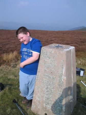 Liam at the summit