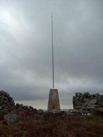 80m antenna and trig point