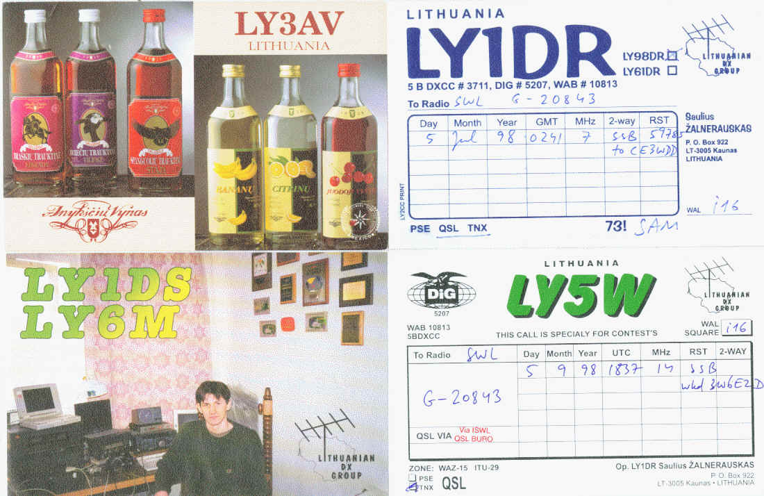 Lithuanian radio amateurs