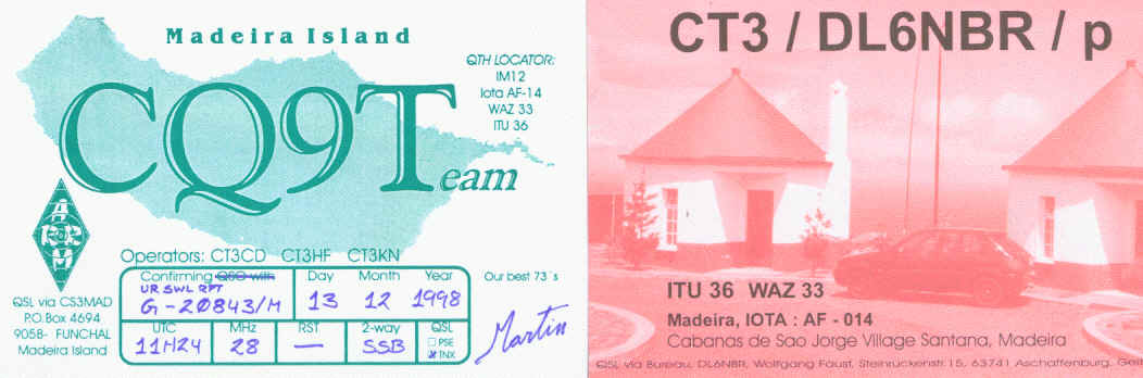 Madeiran radio amateurs