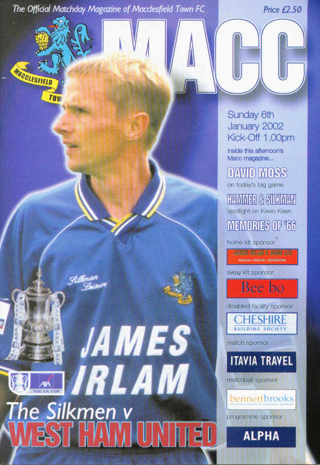 v West Ham United, 2002