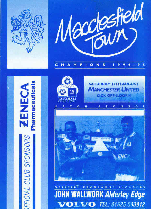 v Manchester United, 1995