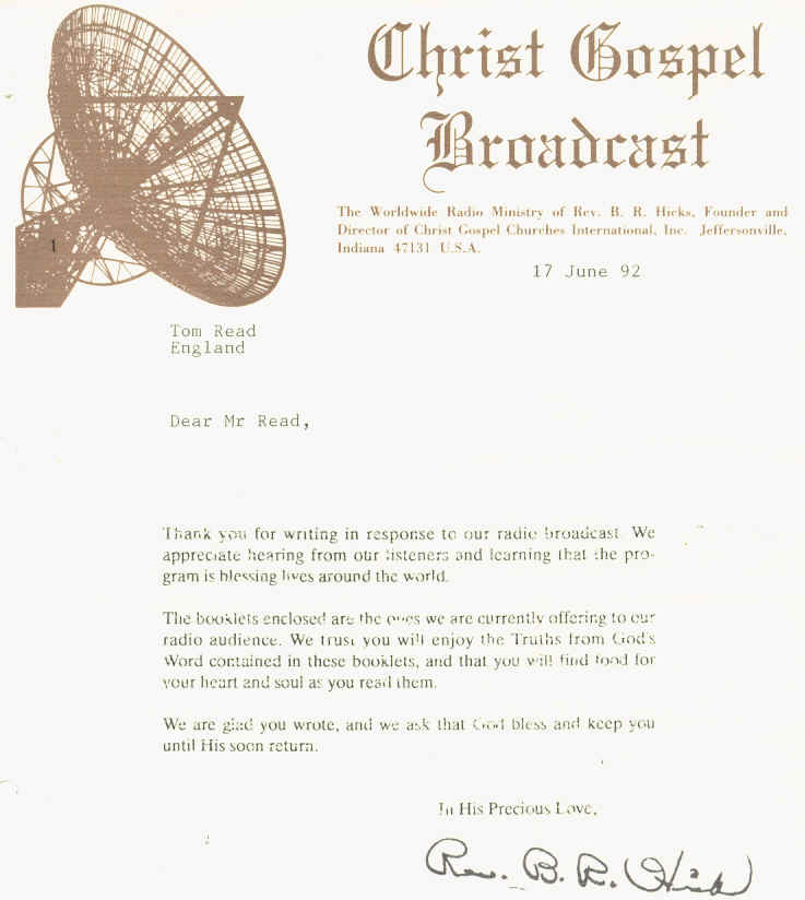 Christ Gospel Broadcast