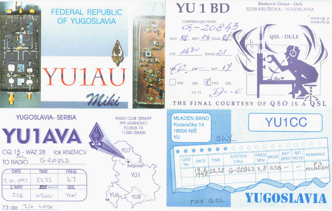 Yugoslav radio amateurs