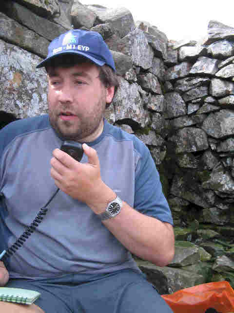 Tom MX1SWL/P activating from Scafell Pike G/LD-001