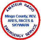 Mingo County, W.V. ARES, RACES & SKYWARN