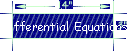 Differential Equations