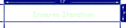 Inverse Iteration