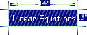 Linear Equations