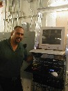 N5WSU - Martin at the repeater site!
