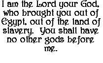 The Ten Commandments