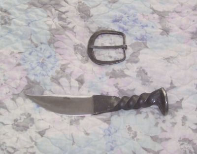 Buckle and knife, 2007