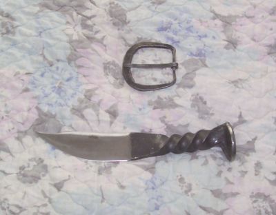 Buckle and knife, 2007