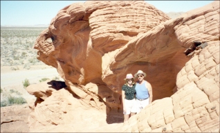 Linda and I in the Valley of Fire
