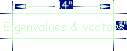 Eigenvalues & vectors