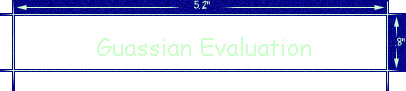 Guassian Evaluation