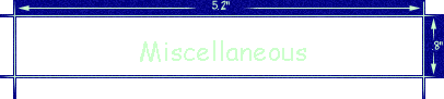 Miscellaneous