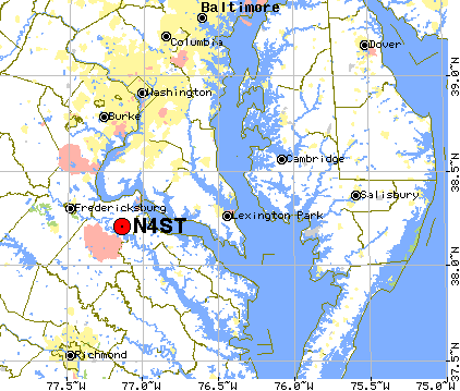 N4ST QTH Map
