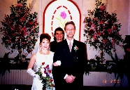 Roy and Paula standing at the Alter