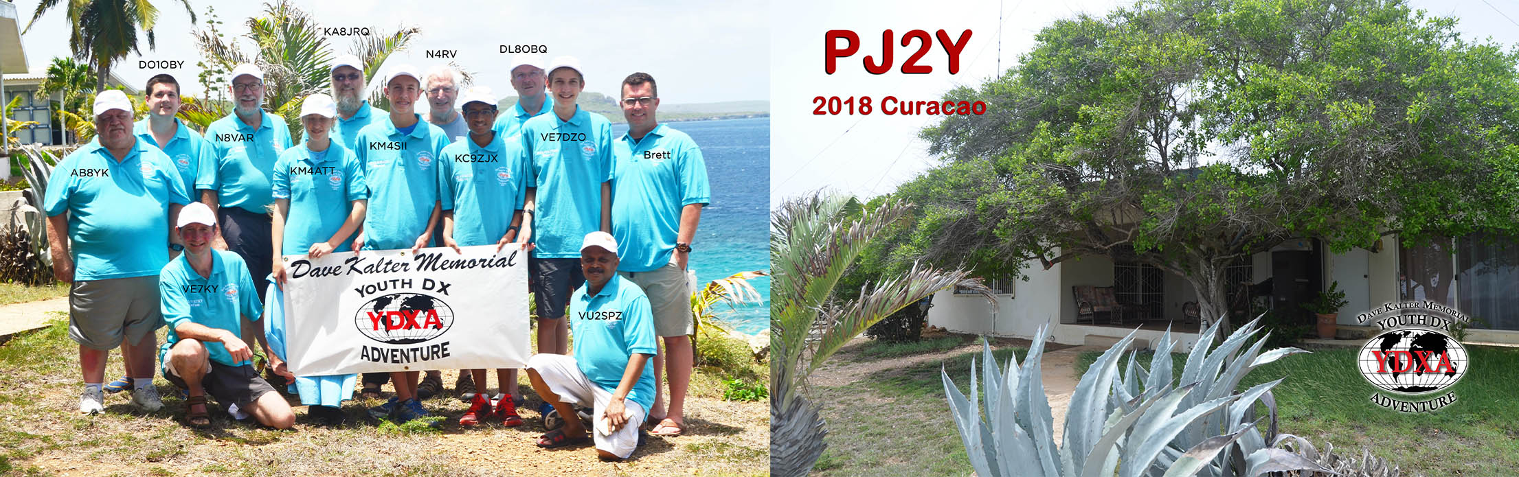 2018 QSL Card
                front