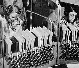 RTOs and their status-boards in City Hall, circa 1950