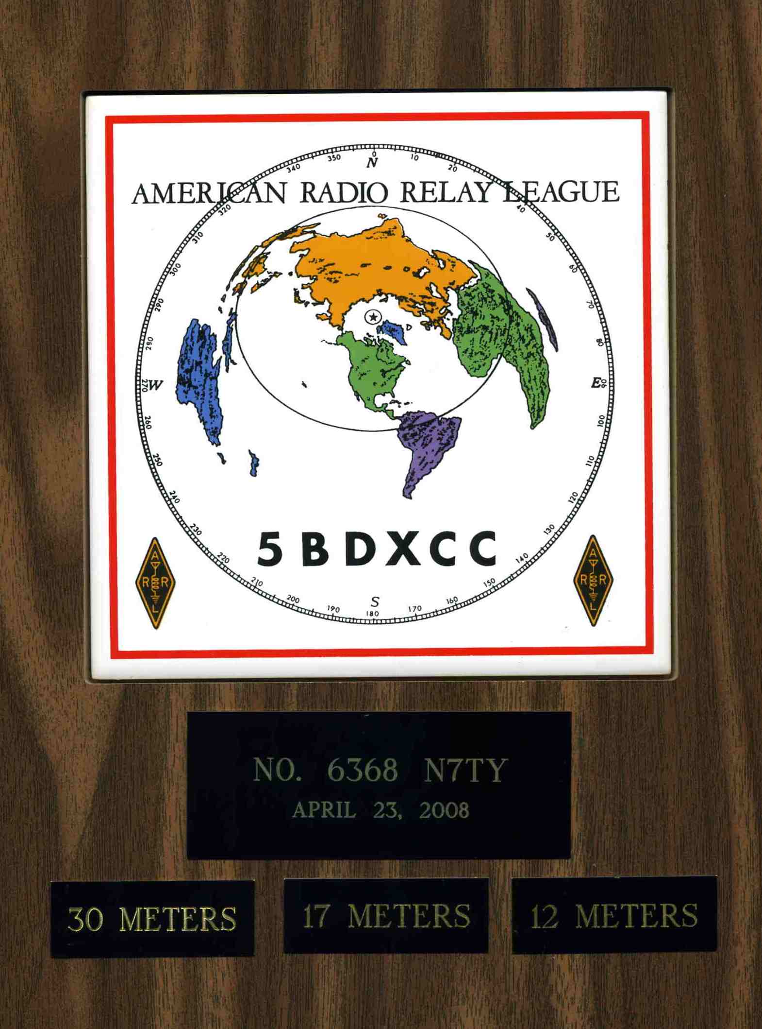 N7TY 5BDXCC