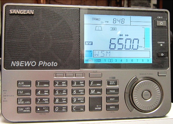 FM/SW External Reel Antenna Signal Portable Reciver 3.5MM Full-band Radio Receiv 