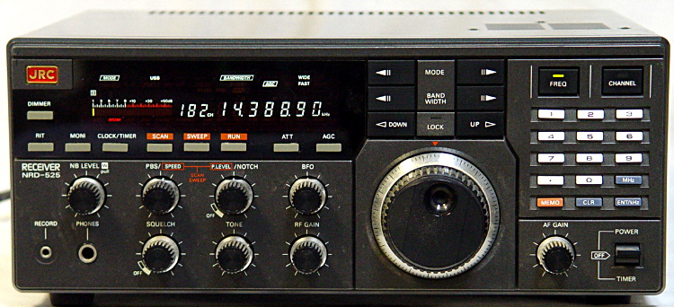 N9EWO : JRC Japan Radio Co. NRD-525 HF Receiver