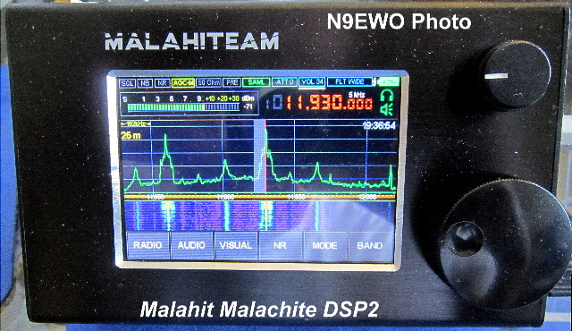 Dsp2 Sdr Radio 3.5 Inch Touch Screen V2.30 Sdr Radio Receiver  Sdr10khz-380mhz 404mhz-2ghz