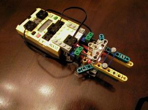Lego MindStorms Iambic Keyer and Paddle
