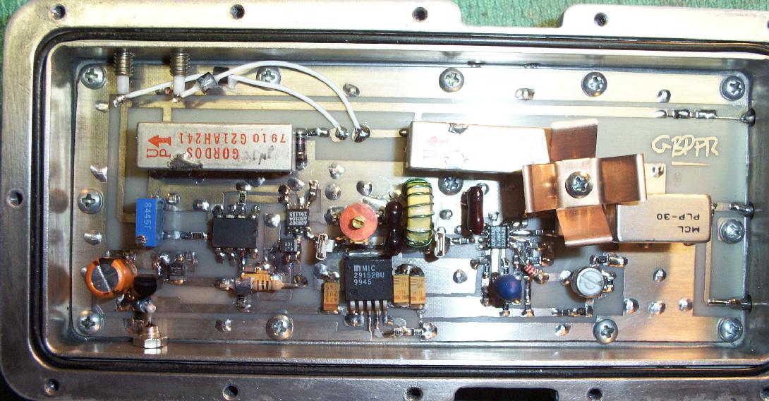 GBPPR 0 - 1000 MHz Spectrum Analyzer - Version 2