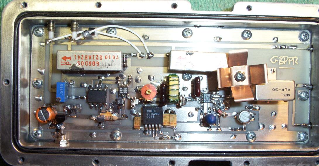 GBPPR 0 - 1000 MHz Spectrum Analyzer - Version 2