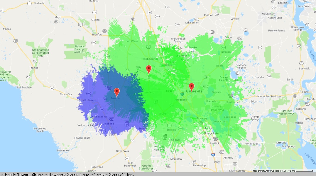 3 station coverage