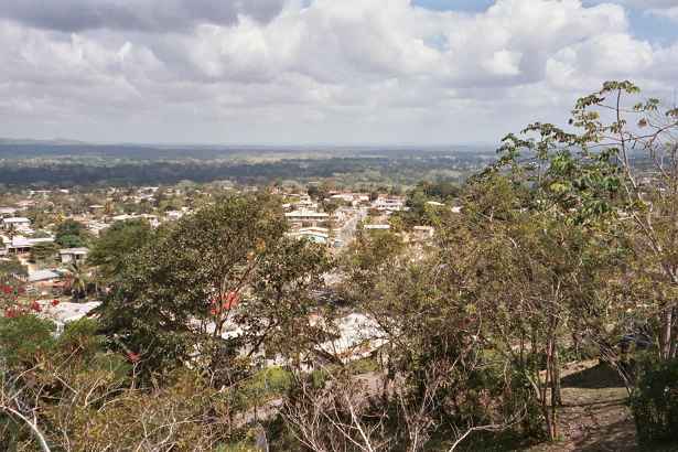 looking northeast