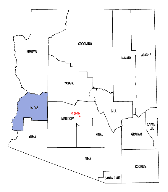Arizona map