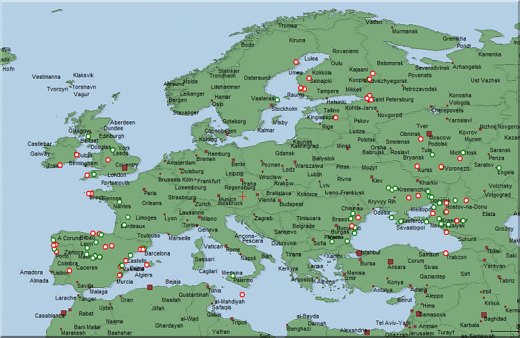 ES-Verbindungen auf 2m, 2009 - 2020