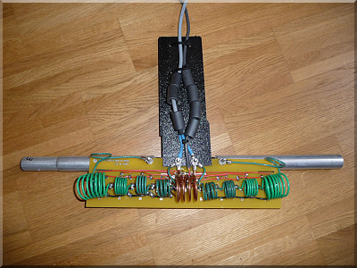 Spulen im Speisepunkt der Sigma-5