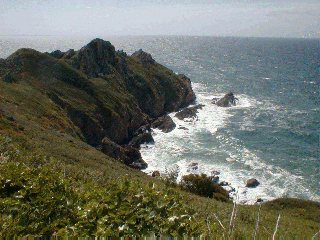 foothpath - cliff paths overlooking the sea