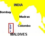 Rep.Maldives in the INDIAN OCEAN