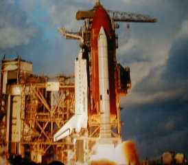 Spaceshuttle launch