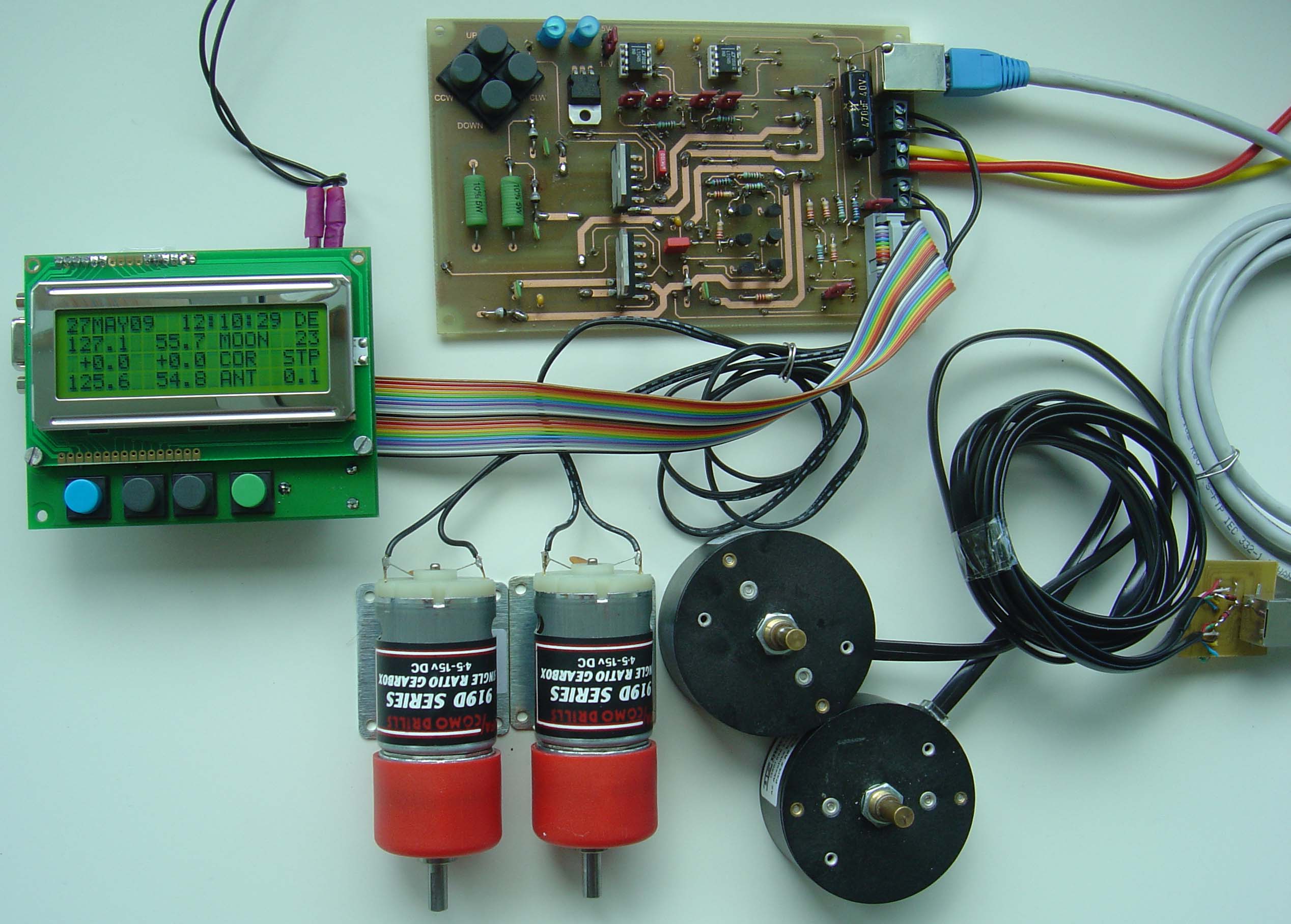 EME Antenna Control System,OE5JFL