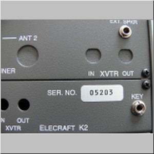 K2 #5203 ist qrv
