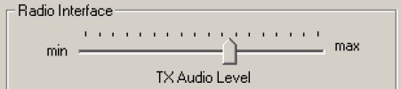 TX Audio Level