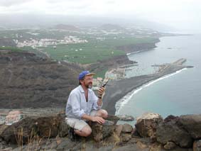 above Tazacorte - west coast