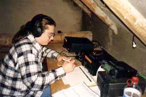 OK1FUI in the CQ WW CW 160m 1999.