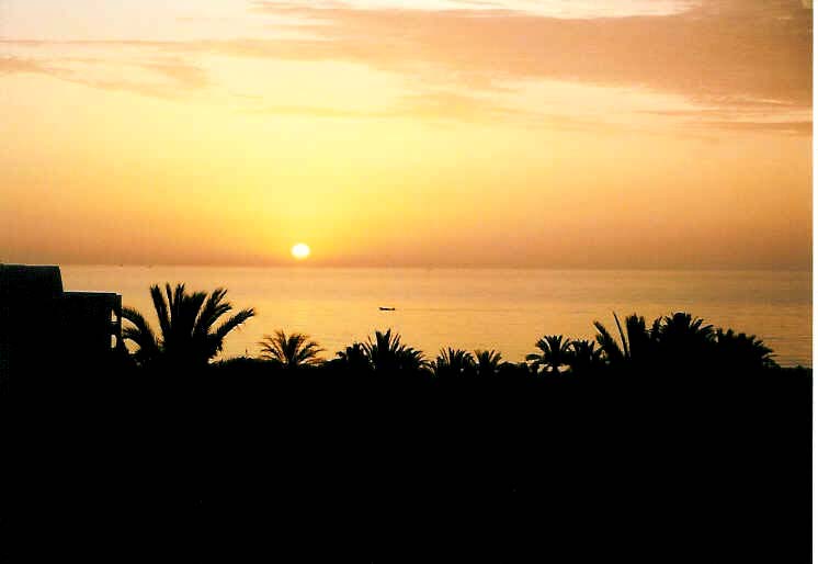 Sunrise from Marhaba hotel