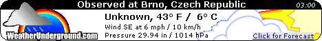 Click for Brno Forecast