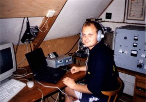 OK2PIN operating on 144 MHz from JN99AJ